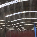 Micro scale dry mist dust suppression