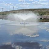 Floating mechanical atomization evaporator