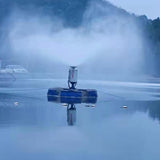 Floating mechanical atomization evaporator