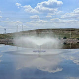 Floating mechanical atomization evaporator