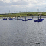 Floating mechanical atomization evaporator