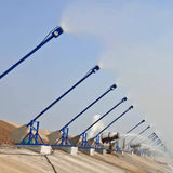 Roadbed mechanical atomization evaporator